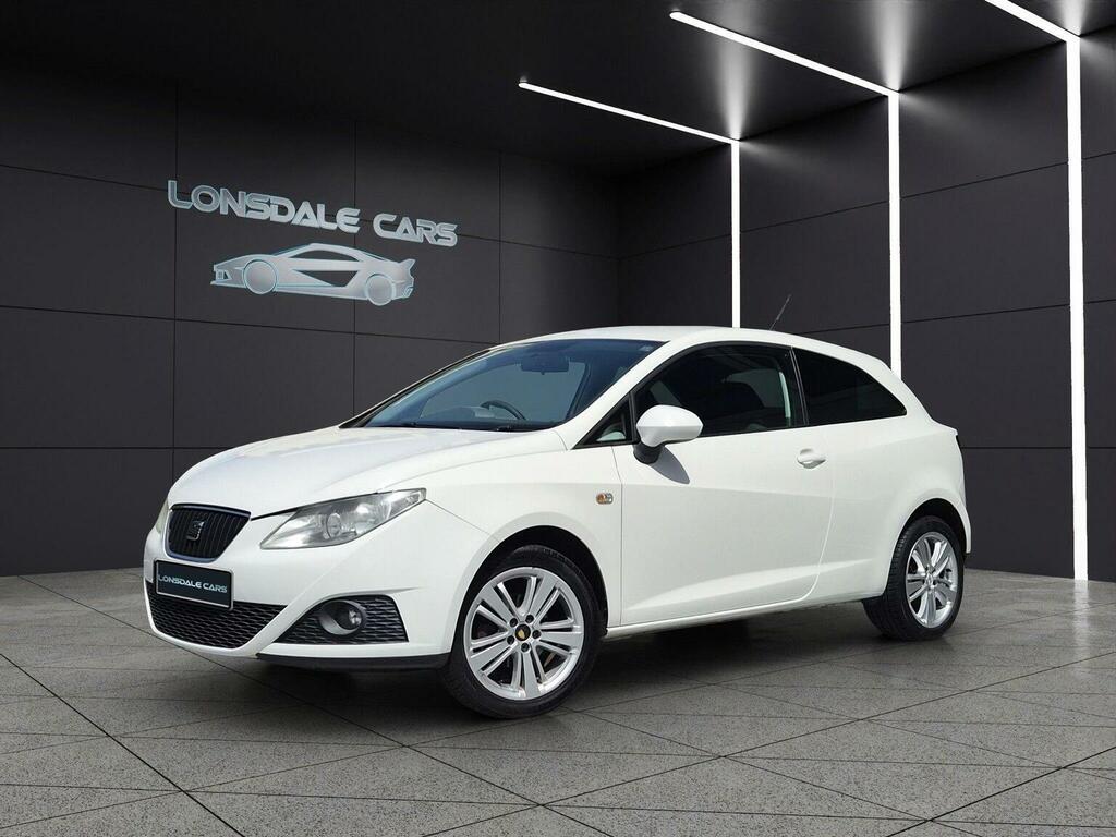 Seat Ibiza 1.4 16V Good Stuff Sport Coupe Euro 5 White #2
