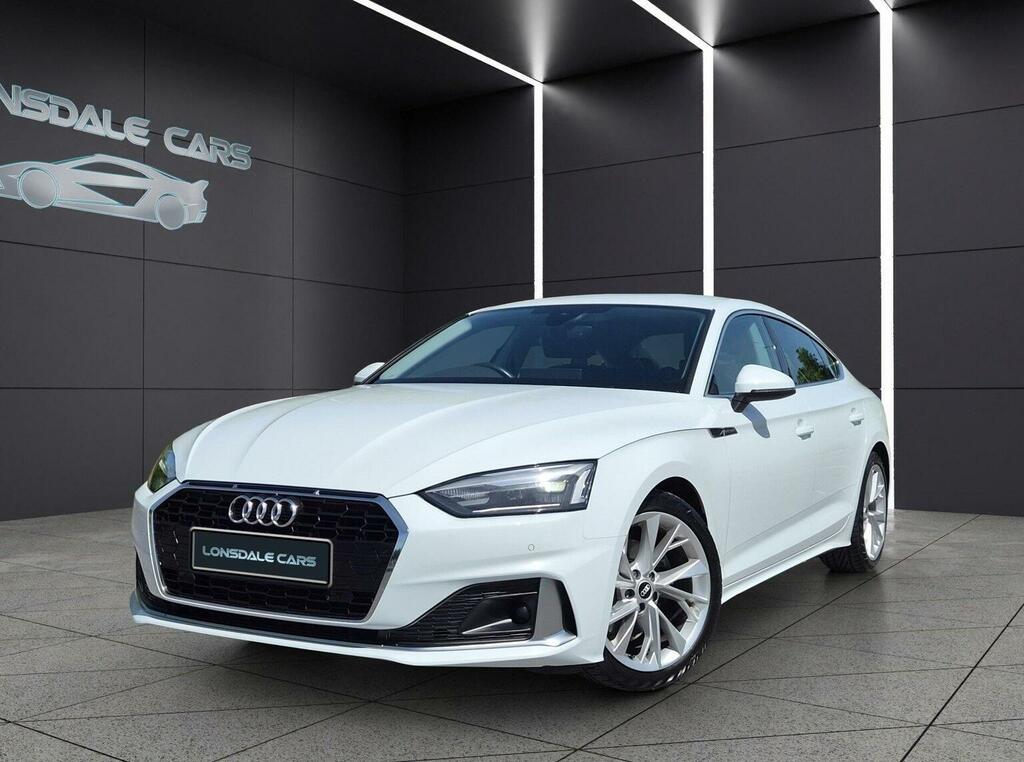 Audi A5 2.0 Tdi 35 Sport Sportback S Tronic Euro 6 Ss 5 DE71VHU White #5