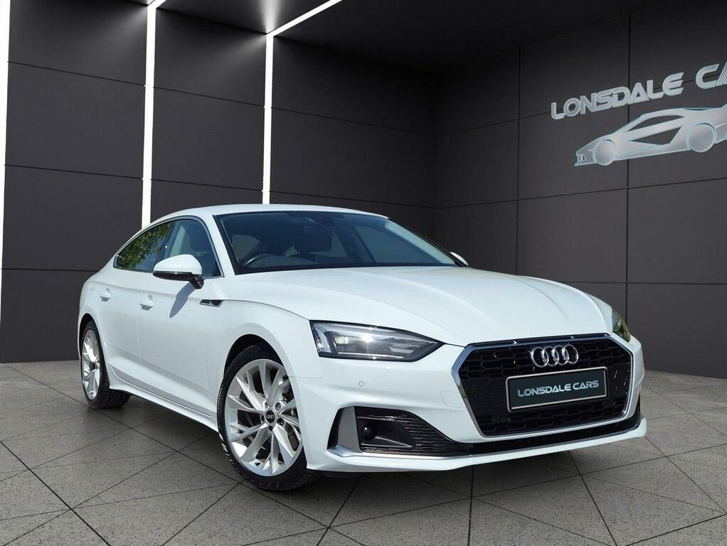 Audi A5 2.0 Tdi 35 Sport Sportback S Tronic Euro 6 Ss 5 DE71VHU White #2