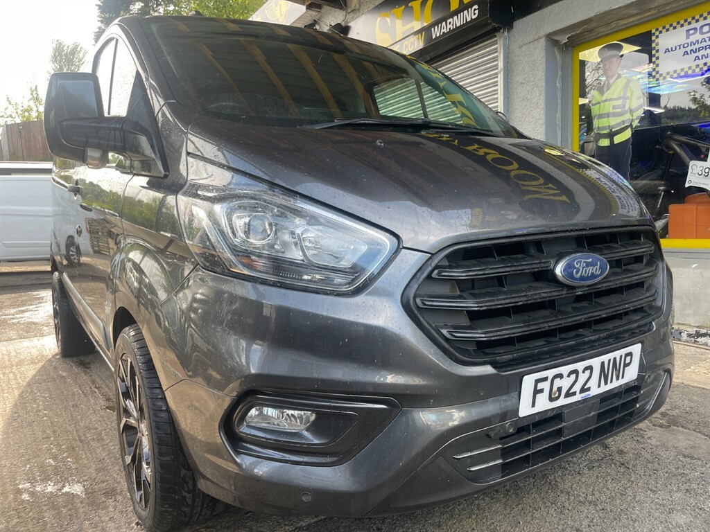 Ford Transit Custom 320 Trend Dciv Ecoblue Crew-cab FG22NNP Grey #4