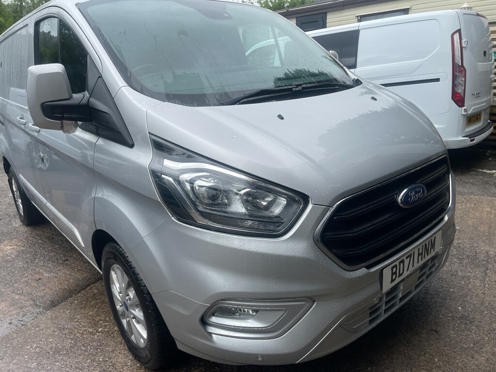 Ford Transit Custom 340 Limited Ecoblue Twin Side Load Doors BD71HNM Silver #4