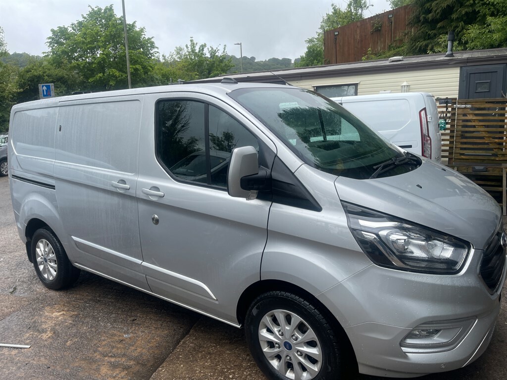 Ford Transit Custom 340 Limited Ecoblue Twin Side Load Doors Silver