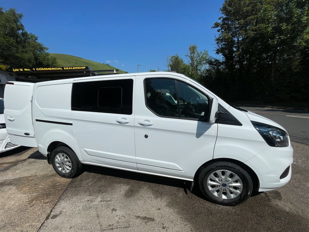 Ford Transit Custom 300 Limited Dciv Ecoblue Crew-cab MM73DCY White #3