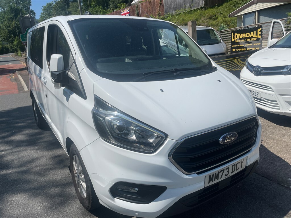 Ford Transit Custom 300 Limited Dciv Ecoblue Crew-cab MM73DCY White #2