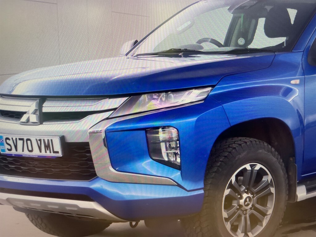 Mitsubishi L200 Di-d Trojan Dcb SV70VML Blue #3