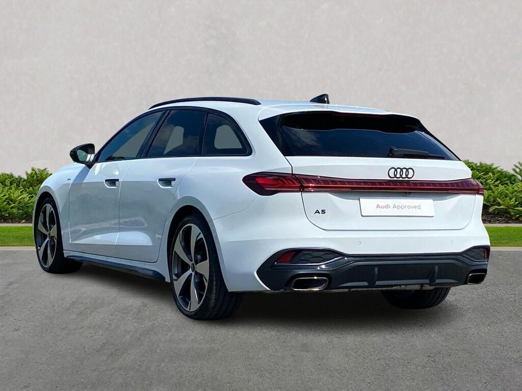 Audi A5 2.0 Tdi 204 Edition 1 S Tronic NV25DWJ White #2