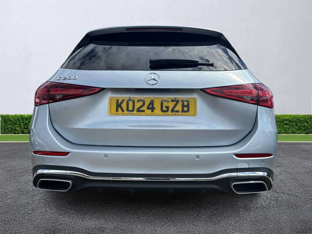 Mercedes-Benz C Class C200 Amg Line 9G-tronic Silver #4
