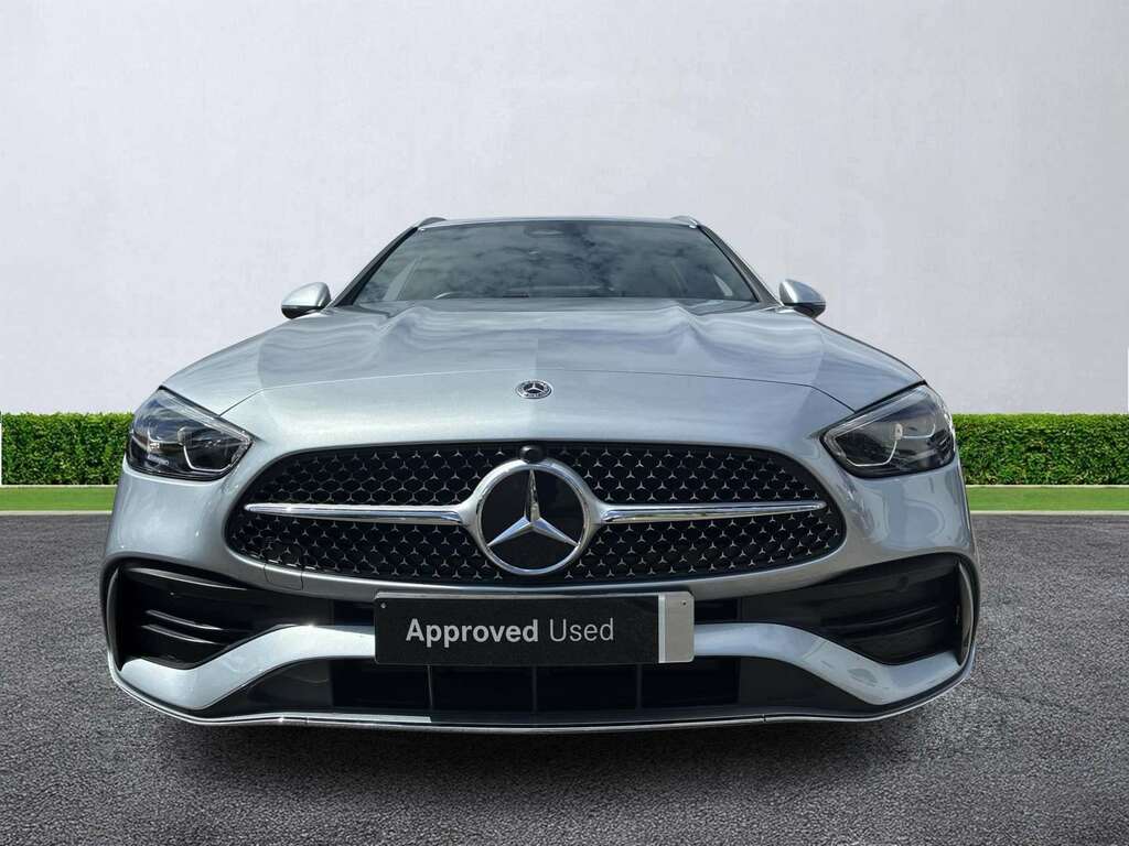 Mercedes-Benz C Class C200 Amg Line 9G-tronic Silver #5