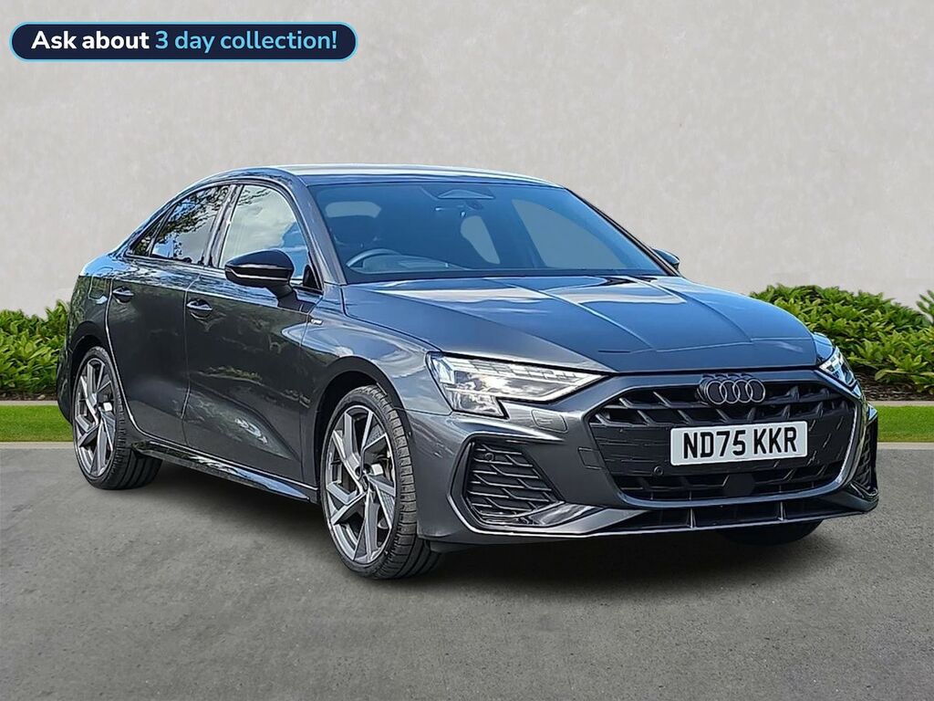 Audi A3 35 Tdi Black Edition S Tronic Tech Pack Grey