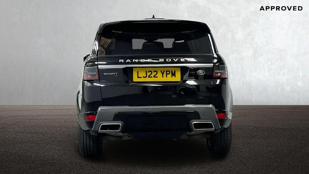 Land Rover Range Rover Sport 3.0 D250 Mhev Hse Suv 4Wd Euro 6 LJ22YPM Black #6