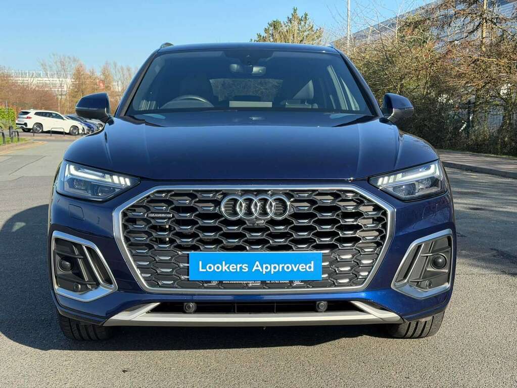 Audi Q5 40 Tdi Quattro S Line S Tronic DX23XHR Blue #2