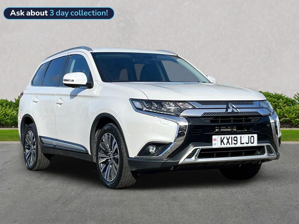 Mitsubishi Outlander 2.0 Mivec Exceed Suv Cvt 4Wd Euro 6 S White