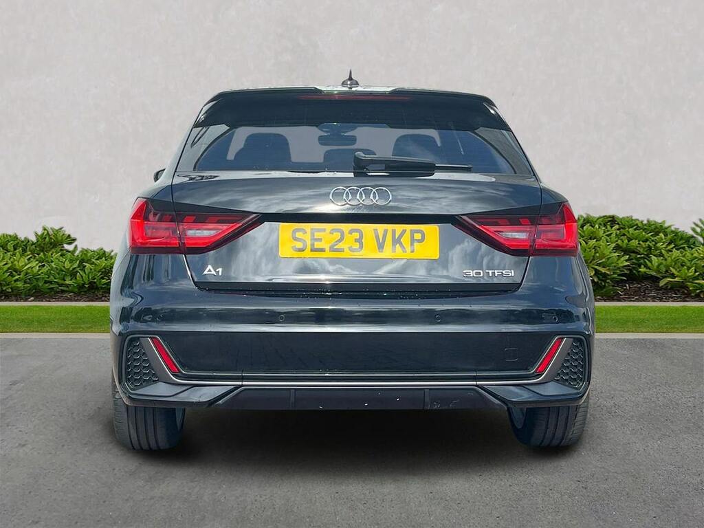 Audi A1 1.0 Tfsi 30 S Line Sportback Eur SE23VKP Black #4