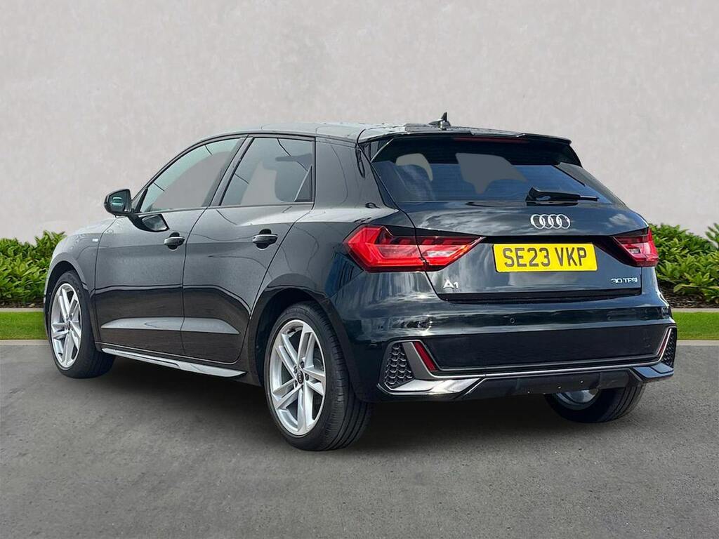Audi A1 1.0 Tfsi 30 S Line Sportback Eur SE23VKP Black #2