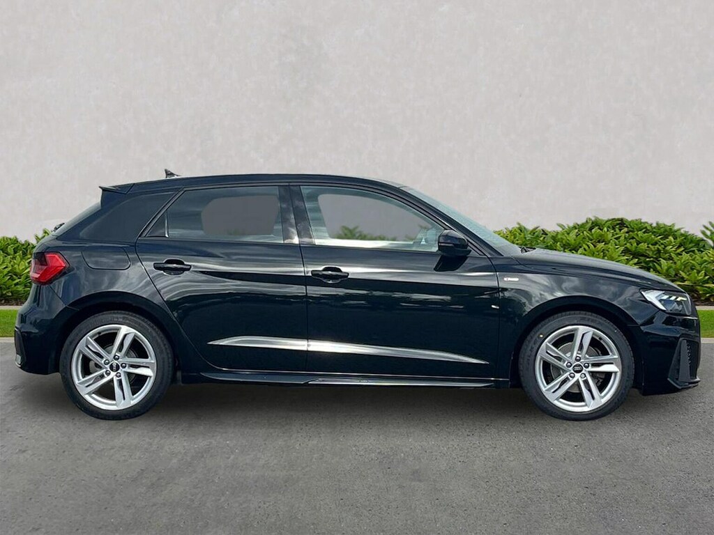 Audi A1 1.0 Tfsi 30 S Line Sportback Eur SE23VKP Black #3