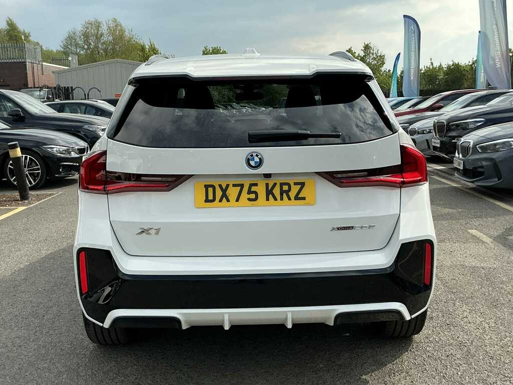 BMW X1 Xdrive 25E M Sport Step DX75KRZ White #4