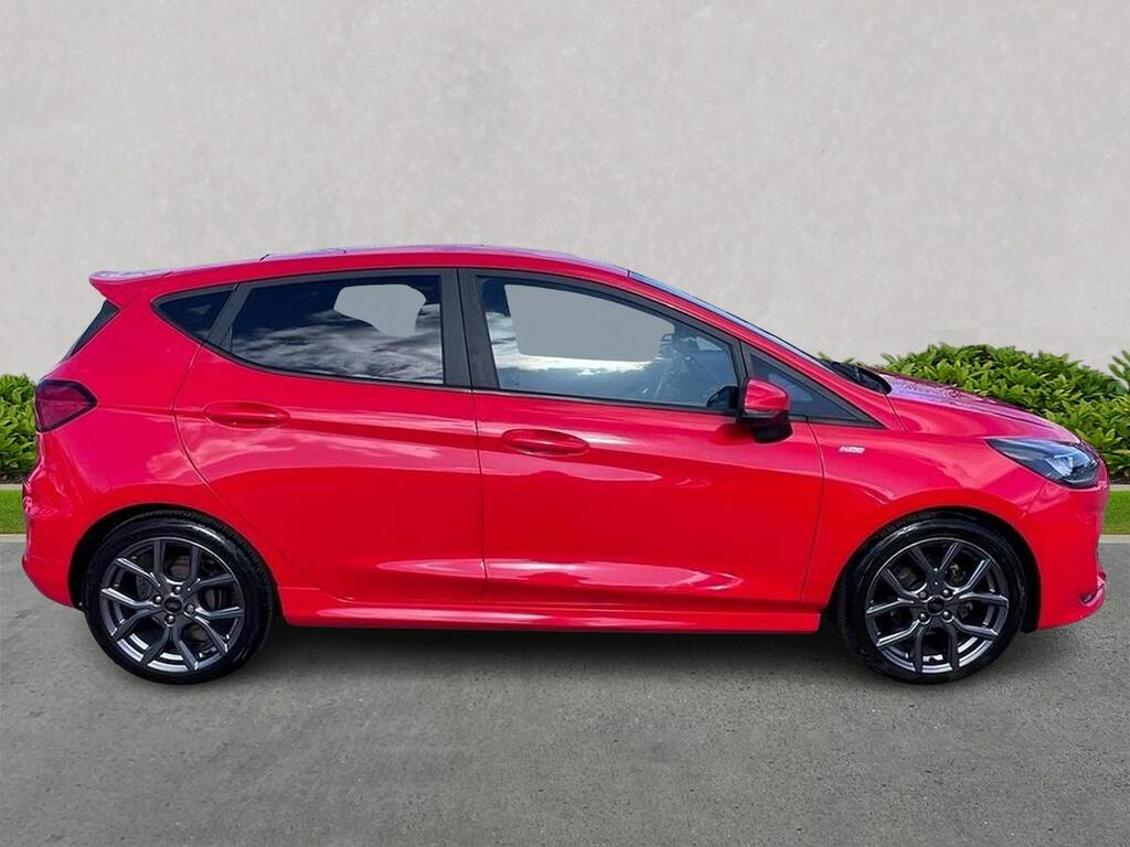 Ford Fiesta 1.0T Ecoboost St-line Hatchback YM23ODU Red #3