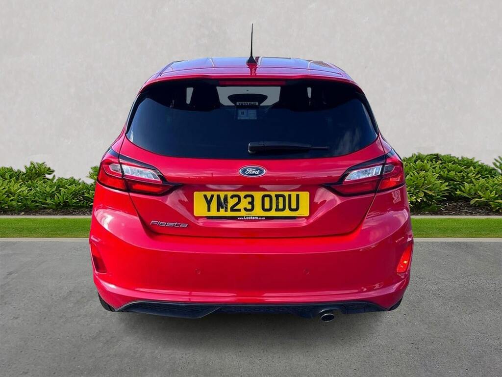 Ford Fiesta 1.0T Ecoboost St-line Hatchback YM23ODU Red #4