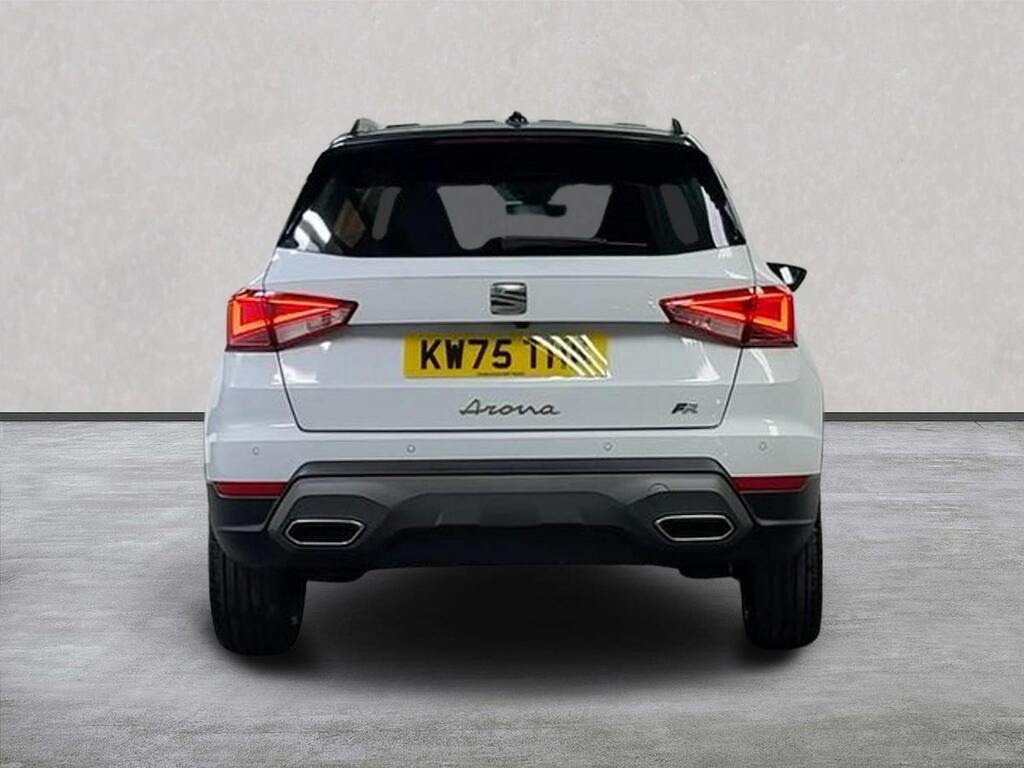 Seat Arona 1.0 Tsi 115 Fr Black Edition Dsg KW75THK White #4