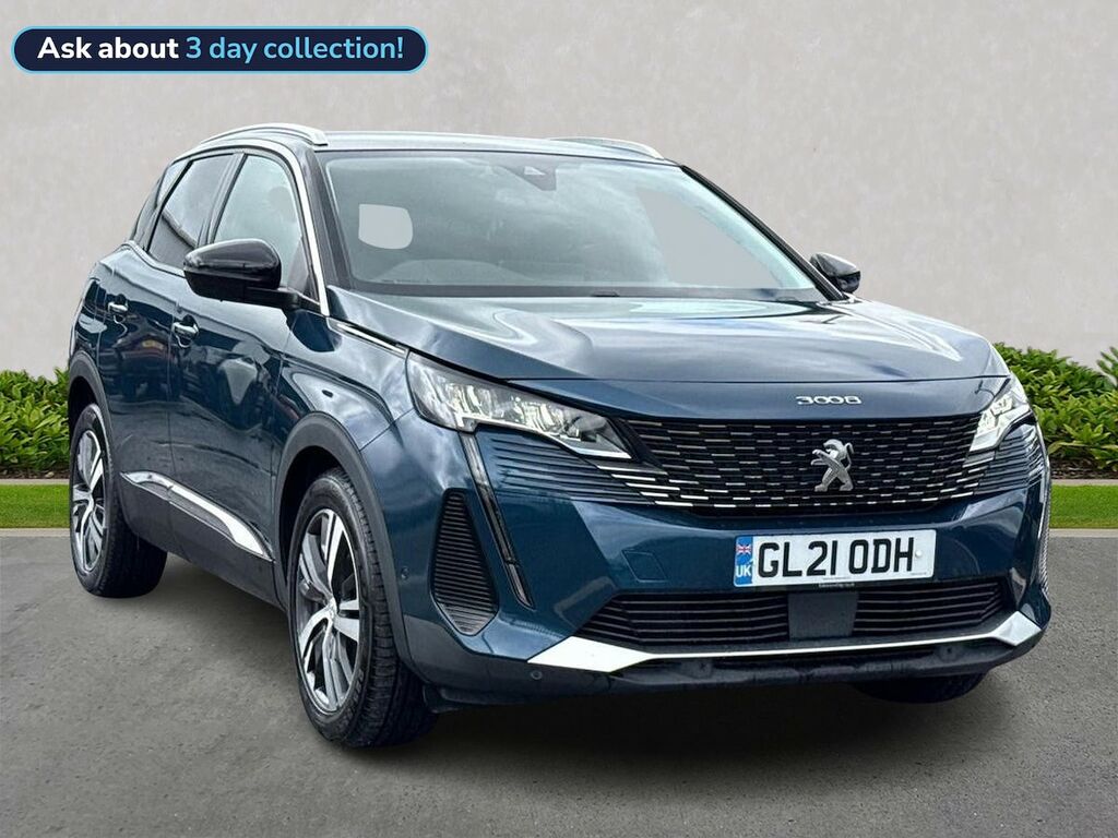 Peugeot 3008 1.5 Bluehdi Allure Premium Suv Eat Euro Blue