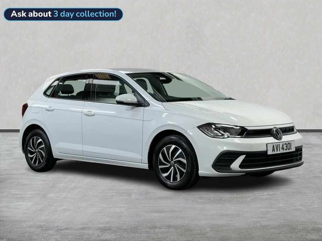 Volkswagen Polo 1.0 Tsi Life Hatchback Dsg Euro 6 Ss White