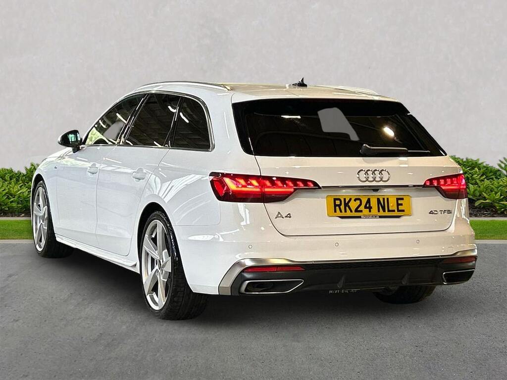 Audi A4 40 Tfsi 204 S Line S Tronic RK24NLE White #2