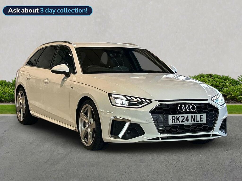 Audi A4 40 Tfsi 204 S Line S Tronic White