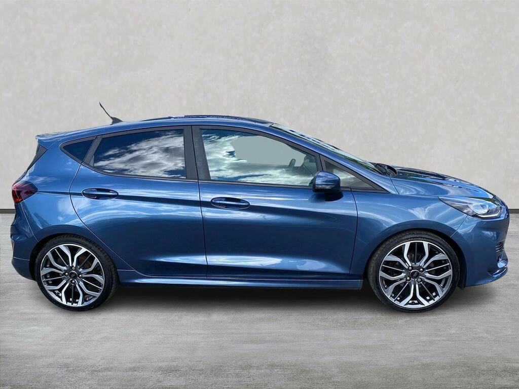 Ford Fiesta 1.0T Ecoboost Mhev St-line X Edition Hatchback AMZ3424 Blue #3
