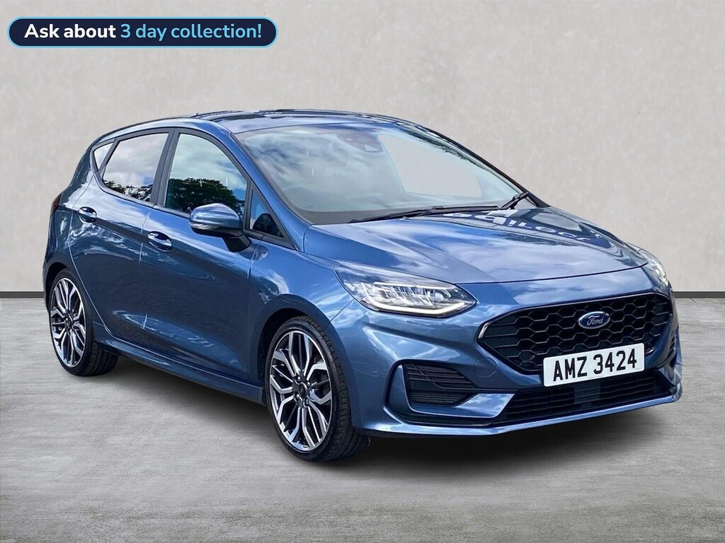 Ford Fiesta 1.0T Ecoboost Mhev St-line X Edition Hatchback Blue