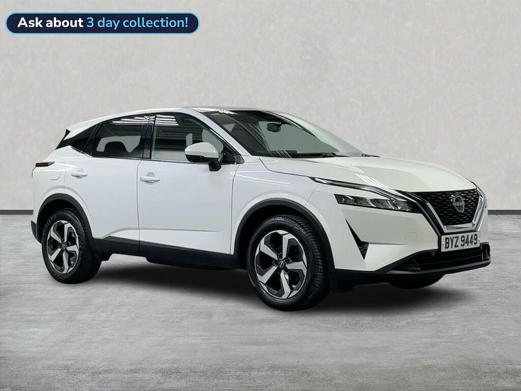 Nissan Qashqai 1.3 Dig-t Mhev N-connecta Suv Hybrid Ma White