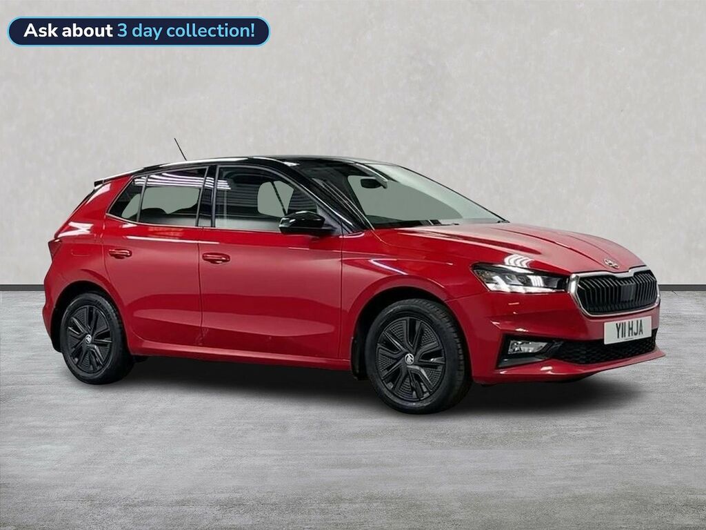 Skoda Fabia 1.0 Mpi Colour Edition Hatchback Red