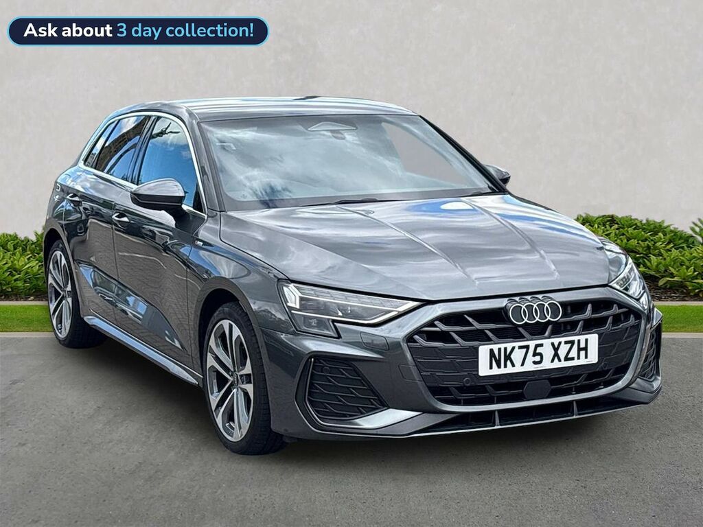 Audi A3 1.5 Tfsi 150 S Line S Tronic Grey