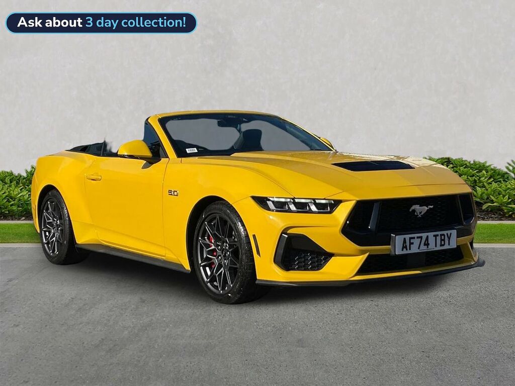 Ford Mustang 5.0 V8 Gt Yellow