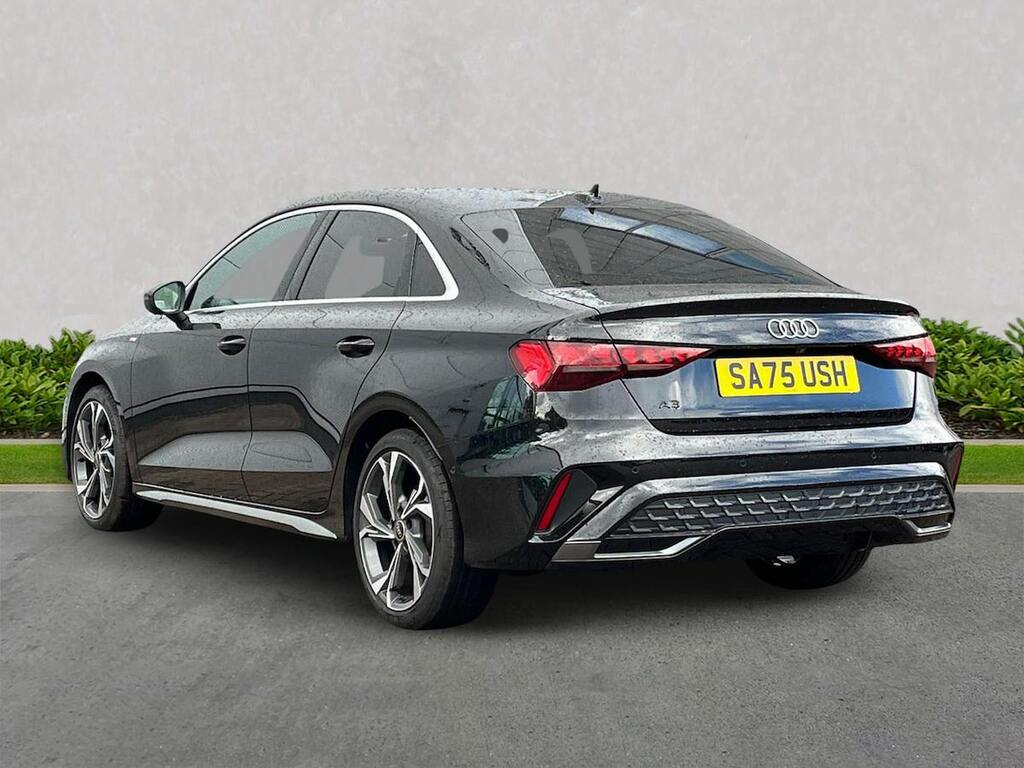 Audi A3 1.5 Tfsi 150 S Line S Tronic SA75USH Black #2