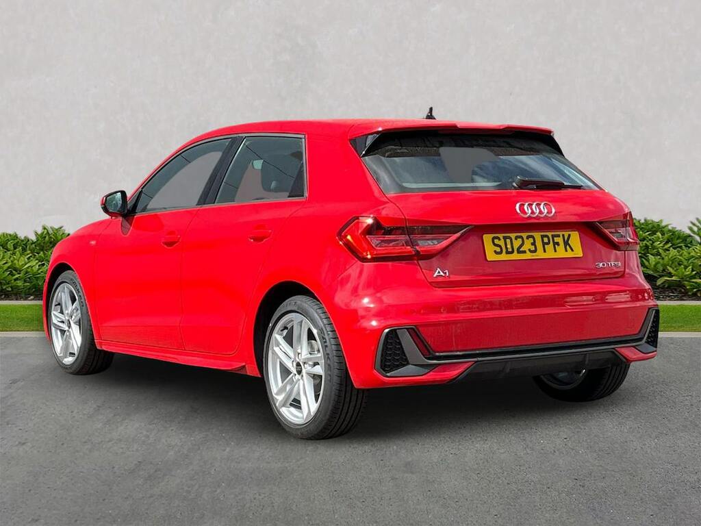 Audi A1 1.0 Tfsi 30 S Line Sportback Eur SD23PFK Red #2