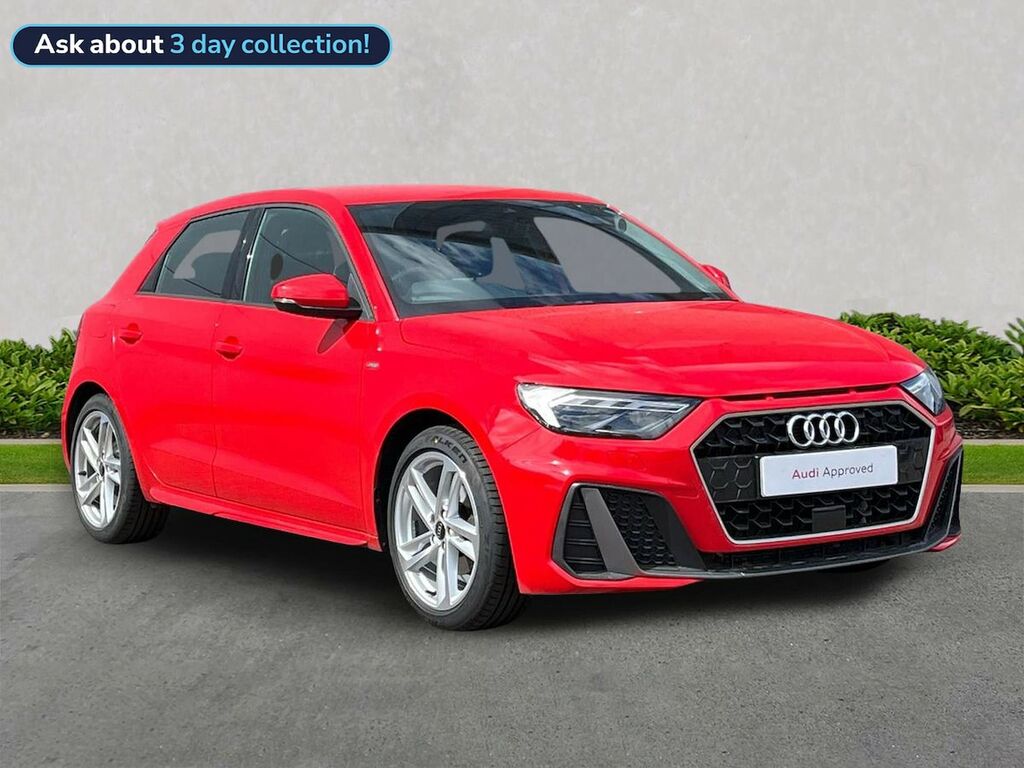 Audi A1 1.0 Tfsi 30 S Line Sportback Eur Red