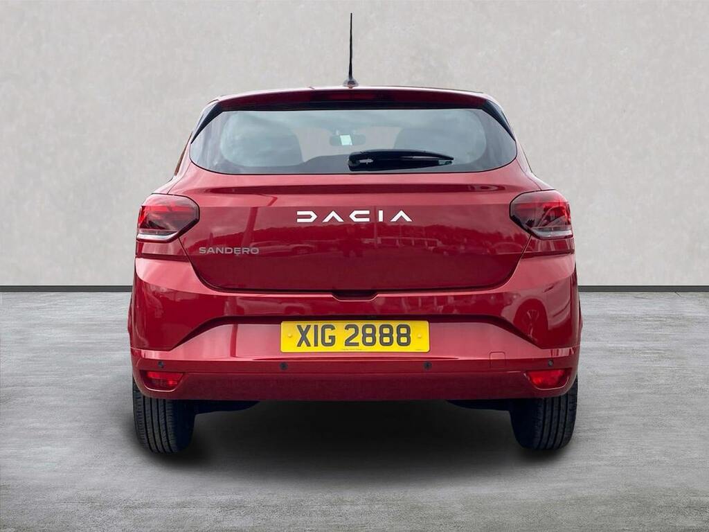 Dacia Sandero 1.0 Tce Bi-fuel Expression Hatchback Bi Fuel M XIG2888 Red #4