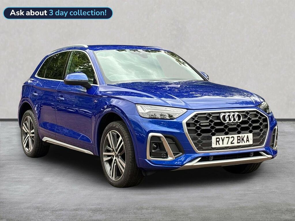 Audi Q5 40 Tdi Quattro S Line S Tronic Cs Blue