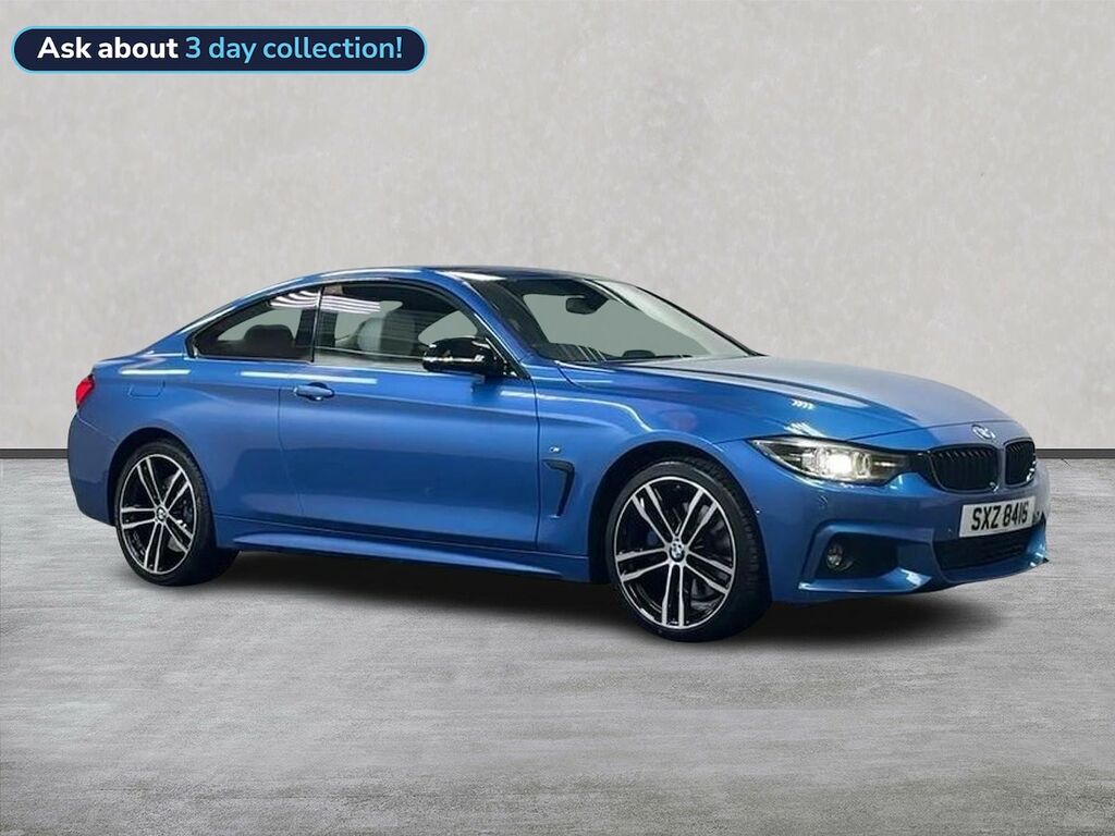 BMW 4 Series Gran Coupe 2.0 420D M Sport Coupe Xdrive Euro Blue