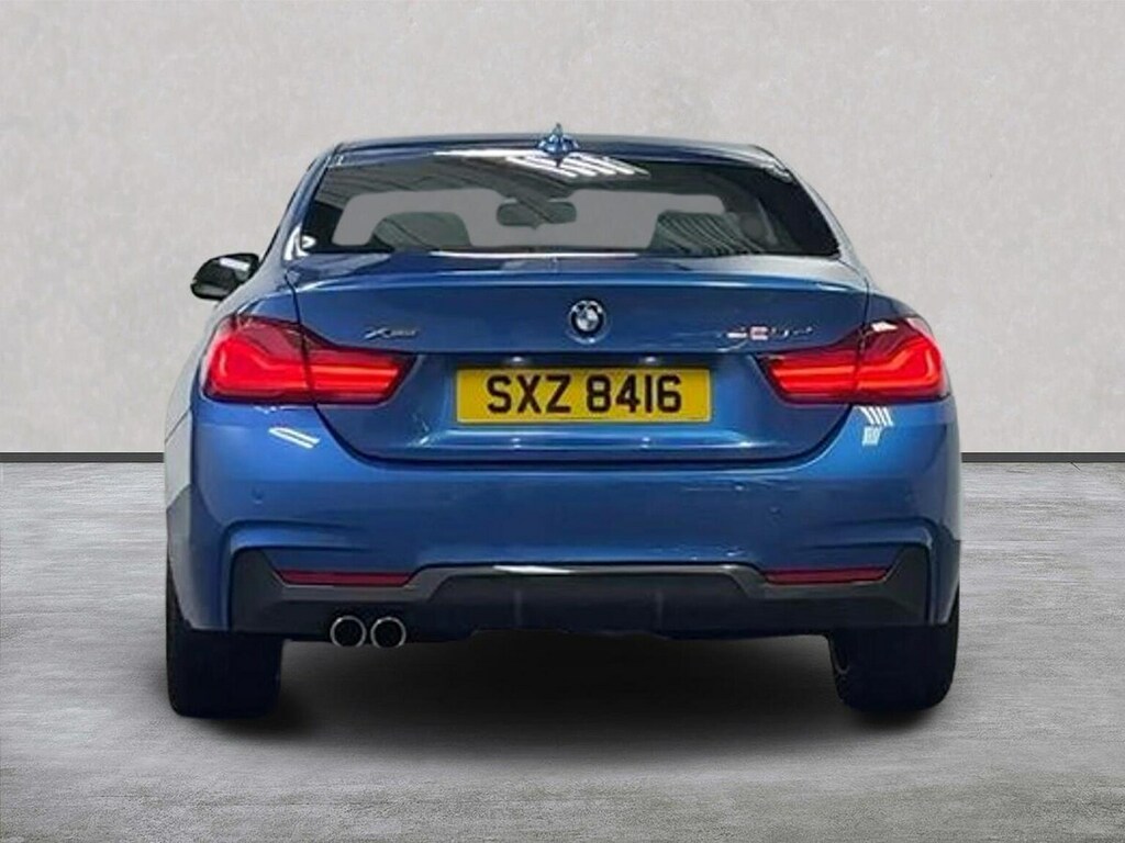 BMW 4 Series Gran Coupe 2.0 420D M Sport Coupe Xdrive Euro Blue #4