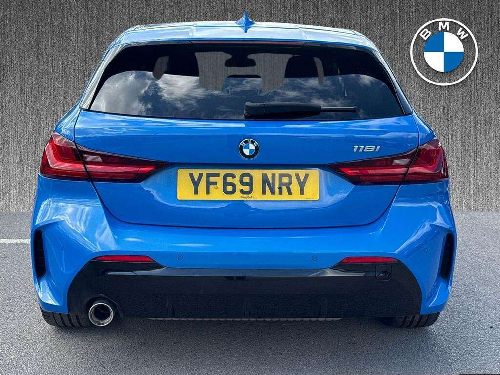 BMW 1 Series 118I M Sport Step YF69NRY Blue #4