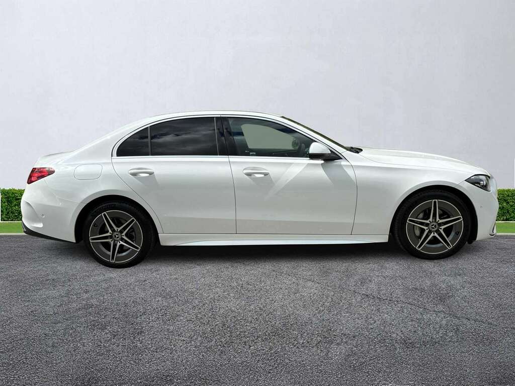 Mercedes-Benz C Class C300e Amg Line 9G-tronic White #3