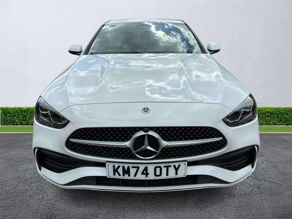Mercedes-Benz C Class C300e Amg Line 9G-tronic White #5