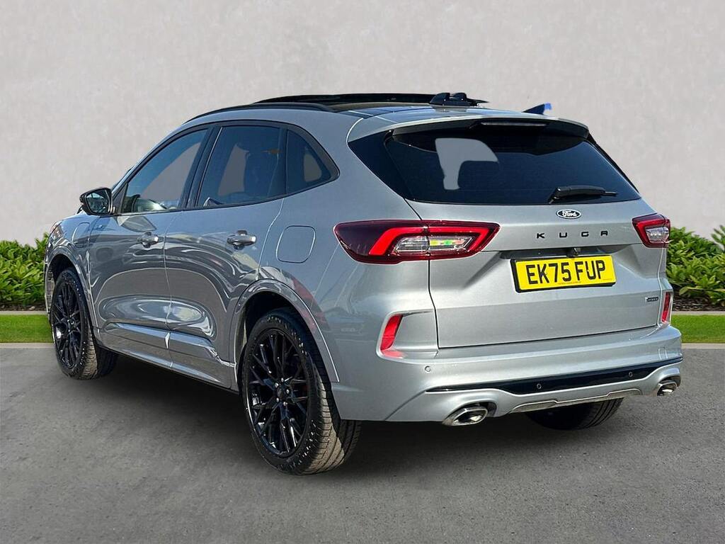 Ford Kuga 2.5 Duratec 14.4Kwh St-line X Black Package Suv EK75FUP Silver #2