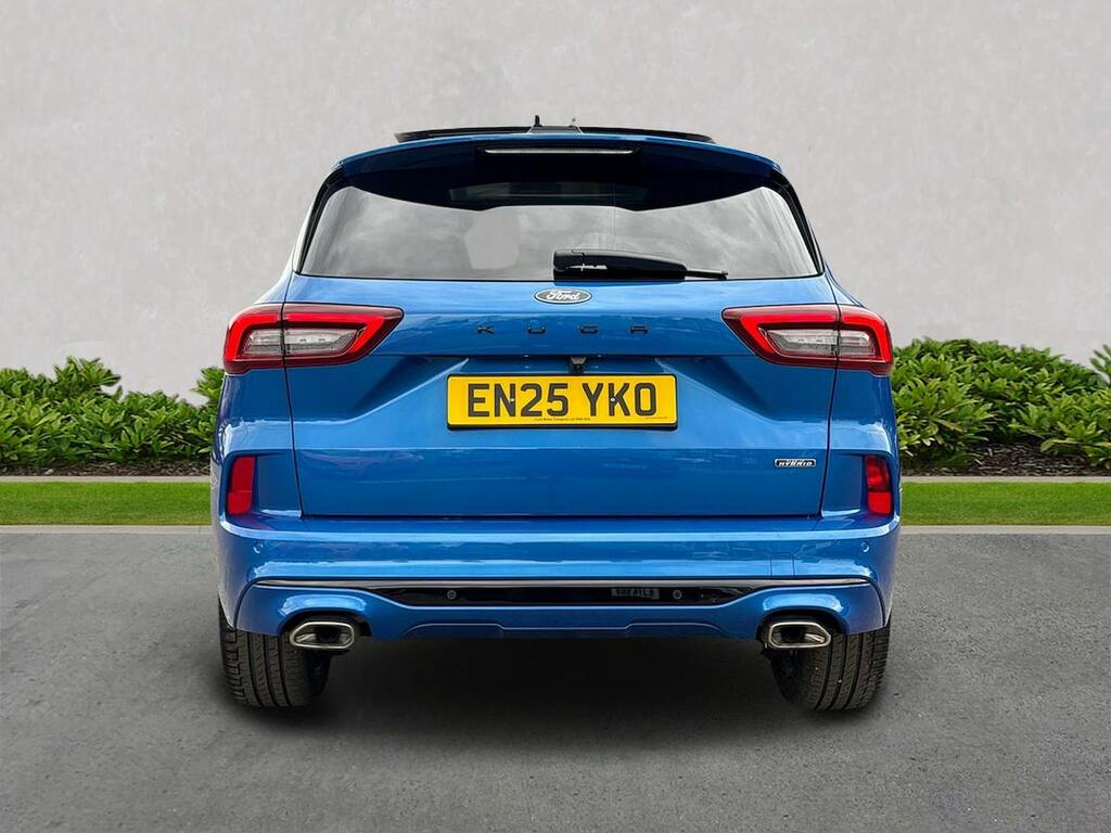 Ford Kuga 2.5 Duratec 14.4Kwh St-line X Black Package Suv EN25YKO Blue #4