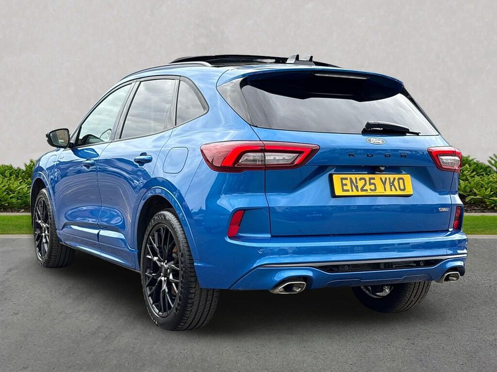 Ford Kuga 2.5 Duratec 14.4Kwh St-line X Black Package Suv EN25YKO Blue #2