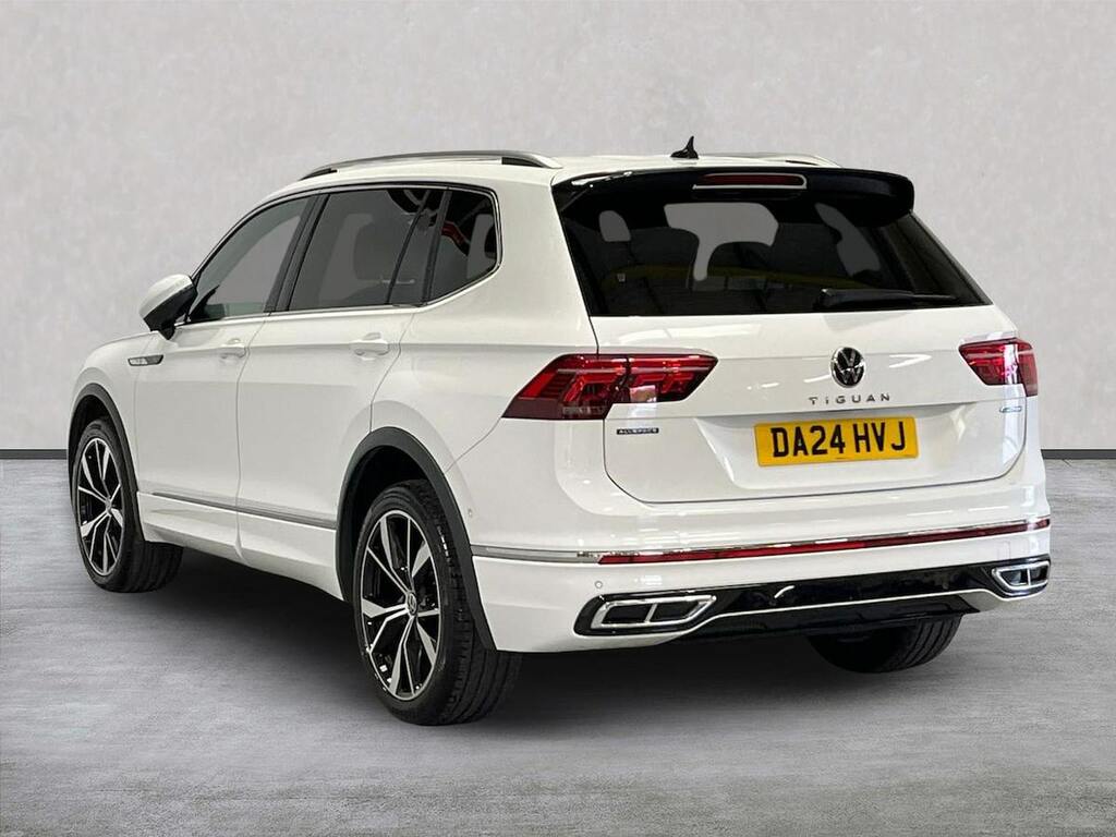 Volkswagen Tiguan Allspace 2.0 Tdi R-line Suv Dsg 4Motion Euro 6 White