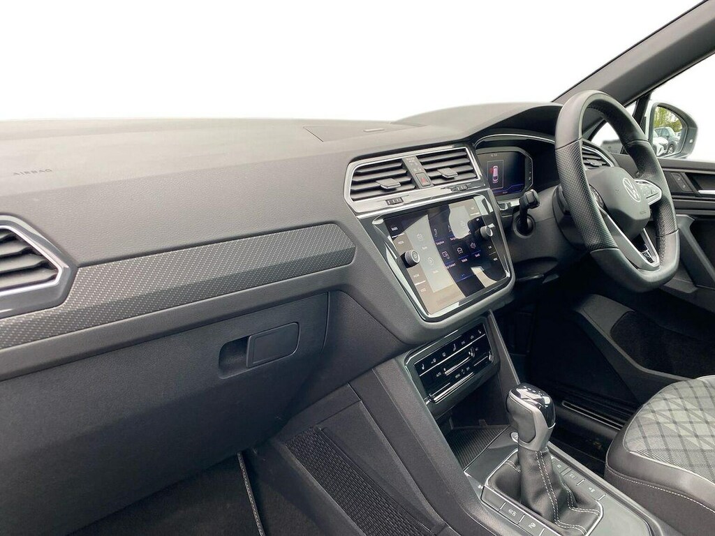 Volkswagen Tiguan 2.0 Tdi R-line Suv Dsg Euro 6 Ss 15 BL72LXE White #6