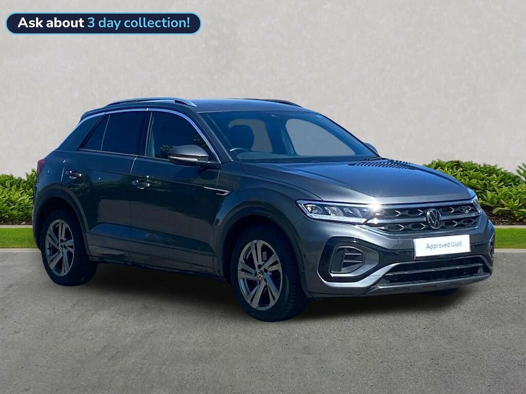 Volkswagen T-Roc 2.0 Tdi R-line Suv Dsg Euro 6 Ss 15 Grey