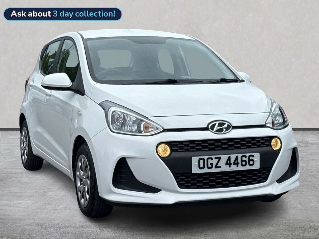 Hyundai I10 1.2 Se Hatchback Euro 6 87 Ps White